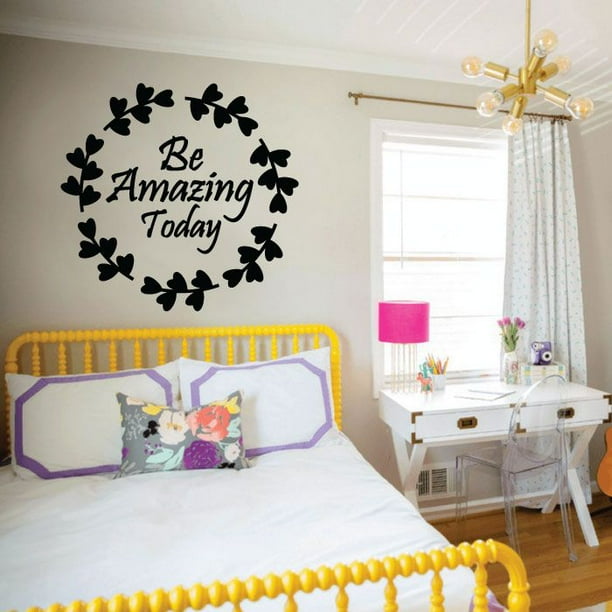 Be Awesome Today Wall Sticker Decal QuoteWording Vinyl Adhesive Decor Bedroom Be Awesome Today Wall Sticker Decal QuoteWording Vinyl Adhesive Decor Bedroom